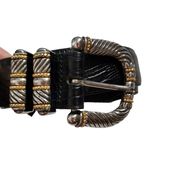 Brighton Leather Belt 36\